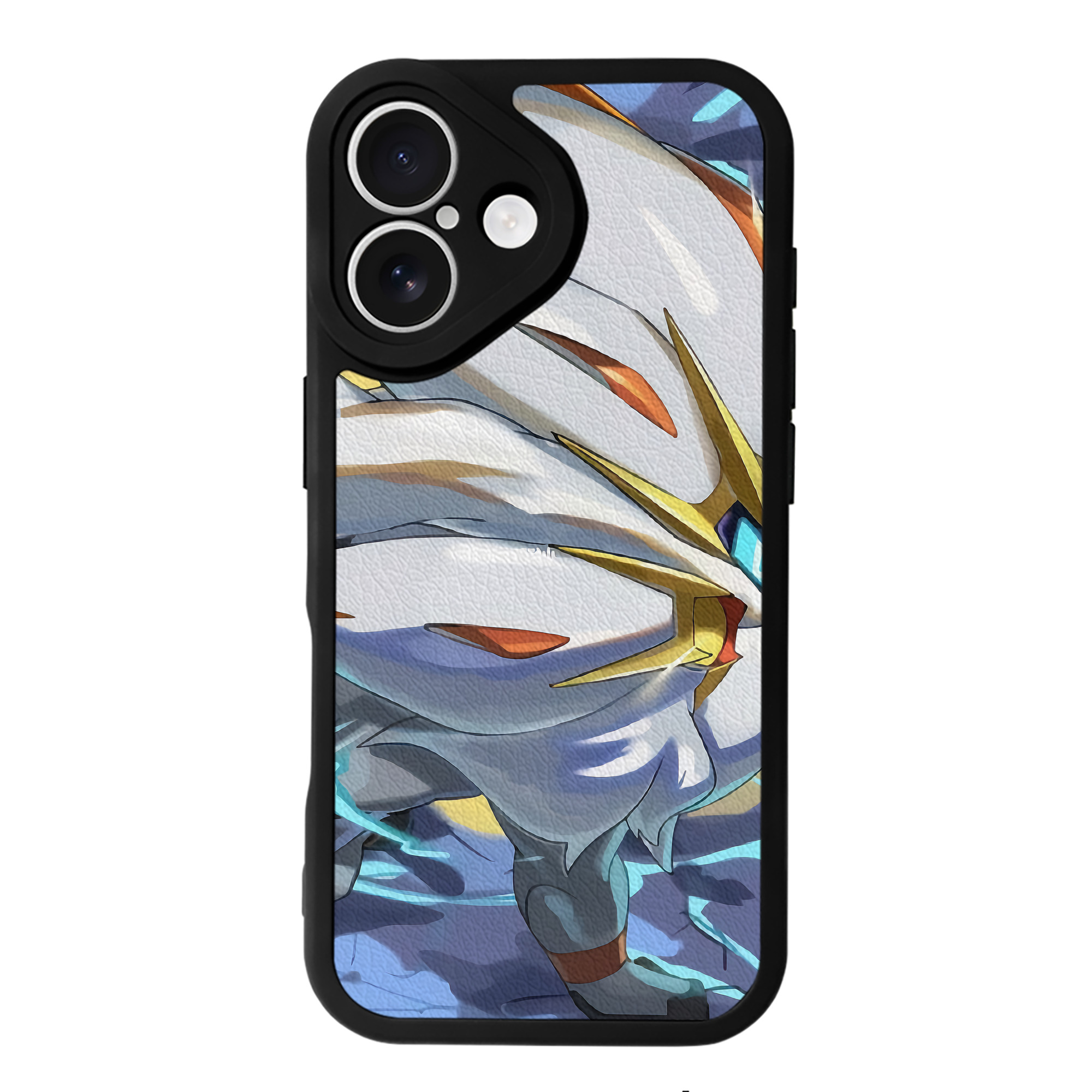 （画像用） ポケットモンスター Pokémon 【iPhone 16シリーズ対応】シリコンスマホケース（レザー調） 材質：シリコン